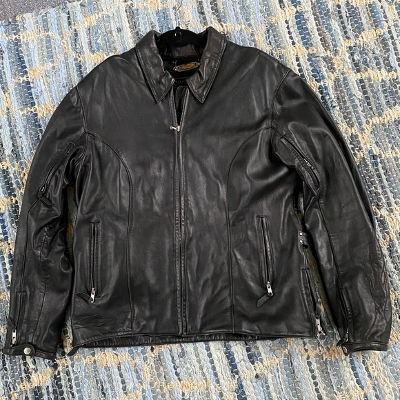power trip leather jacket
